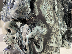 Dimitrina Sevova, Easter Eggs – Gray Dots, 2021