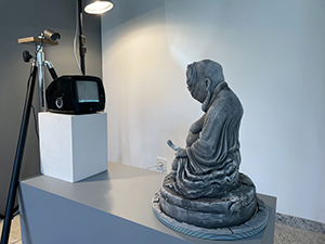 Dimitrina Sevova, E.T.V Buddha, 2021. Installation view