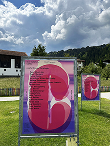 Dimitrina Sevova, In a Cave of One’s Own (part of the ongoing Series “Walking Through the Maze”), 2023. Installation view at CULARTA, Laax. Photo courtesy of the artist