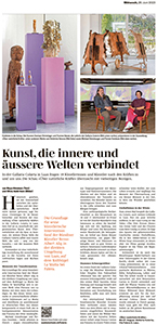 Kunst, die innere und äussere Welten verbindet, Bündner Tagblatt, 2023-06-28, p. 13