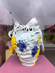 Dimitrina Sevova, Drought – Peperuda (Butterfly) at Hartdurm 12, 2024. Installation view