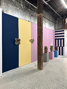 Dimitrina Sevova, Innerfaces, 2023/2024. In group exhibition Seeing Is Believing at de Filippo Contemporary. Installation view