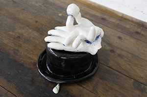 Dimitrina Sevova, Haunted Ecologies of Care: Hysteria, Ruins, and the Wild Reclaiming of Space (work in progress), 2025. Exhibition view